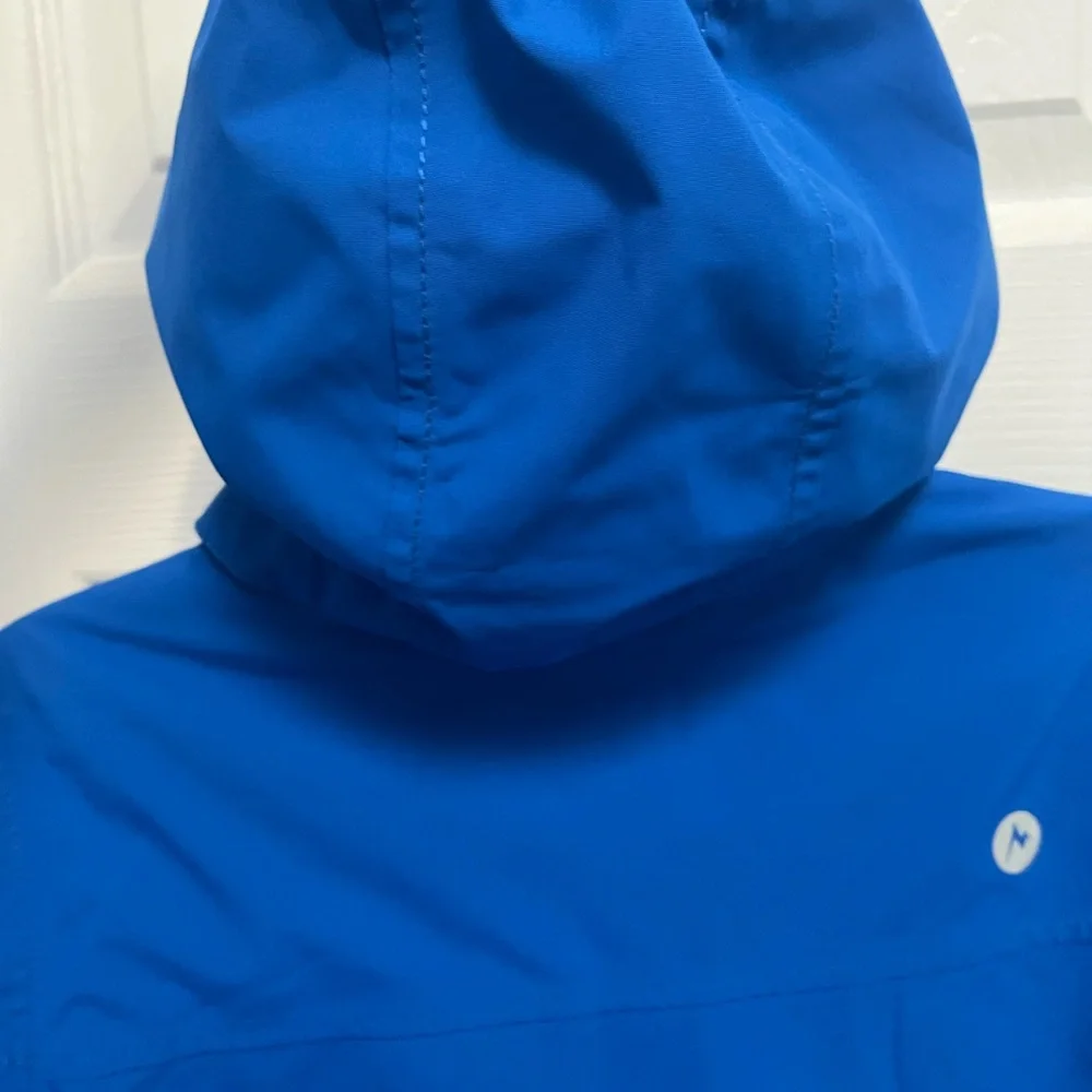 MARMOT Jacket Youth XL Blue Hooded Ski Snowboard Outdoor Full Zip